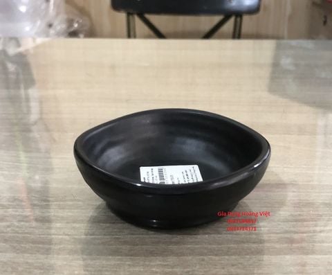 Chén Chấm Melamine DV147-3 Đen Nhám Superware - 8,6 x 8,6 x 2,7cm