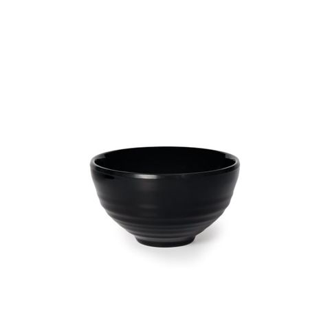 Chén Tròn Melamine CX Có Vân Màu Đen - 2 Size