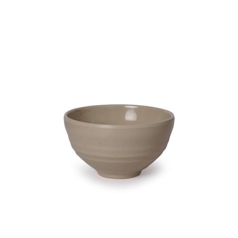 Chén Melamine Xoắn CX Màu Nâu Fataco - 2 Size