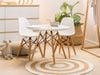 Bộ Bàn Mặt Tròn Te Doll Và 2 Ghế Eames Màu Trắng