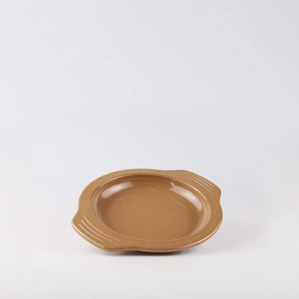 Dĩa Bò Bít Tết Melamine Clay Dark Brown Superware - 2 Size