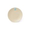 Dĩa Melamine Cạn Gân DCG06N Nâu Nhám Fataco - 15,0 x 1,4cm