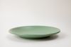 Dĩa Melamine Cạn Gân Nhám Xanh Lá - 15,0 x 1,4cm