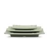 Dĩa Melamine Chữ Nhật Cát Xanh - 4 Size