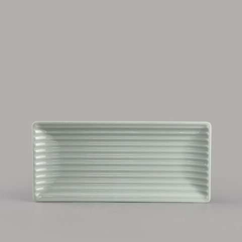 Dĩa Melamine Chữ Nhật Có Vân Pastel Green Superware - 3 Size