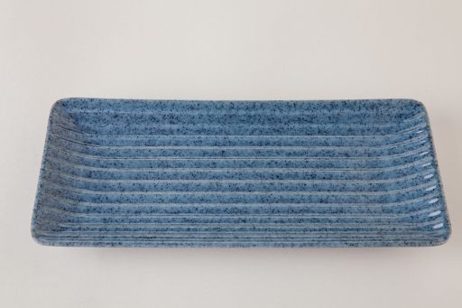 Dĩa Melamine Chữ Nhật Dài Vân Đá Xanh -  27,0 x 12,5 x 2,6cm