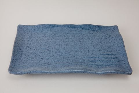 Dĩa Melamine Chữ Nhật Dầy Vân Đá Xanh Fataco - 25,1 x 16,2 x 2,7cm