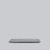 Dĩa Chữ Nhật Gân Granite Dark Grey