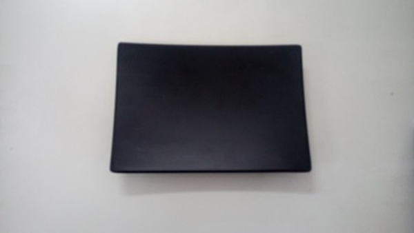 Dĩa Melamine Chữ Nhật Đen Nhám Superware - 3 Size
