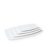Dĩa Melamine Chữ Nhật Trắng Horeca Fataco - 4 Size