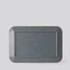 Dĩa Chữ Nhật PV461 Granite Dark Grey