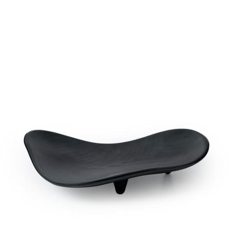 Dĩa Melamie DGX08N Đen Nhám Fataco - 24,4 x 19,1 x 6,3cm