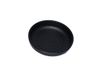 Dĩa Melamine Gân Sâu DGS06N Đen Nhám Fataco - 13,9 x 3,3cm