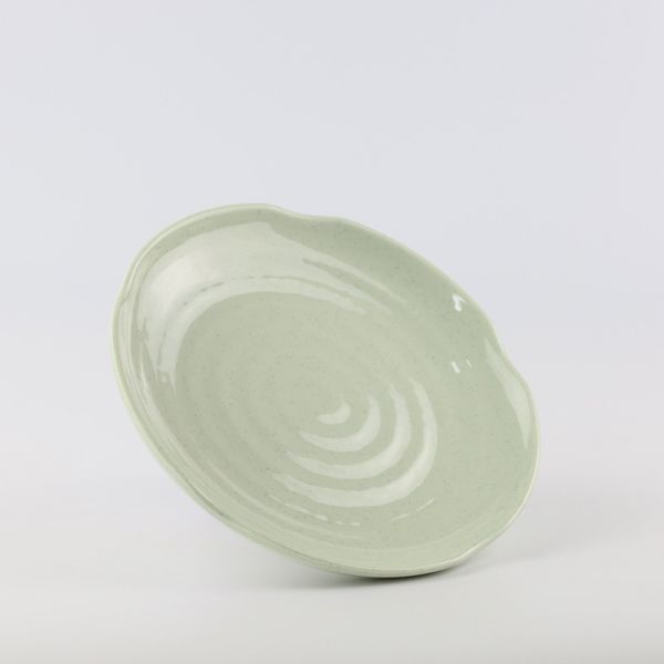 Dĩa Melamine Hoa Có Vân PV064 GreenStone Superware - 17 x 17 x 2,5cm