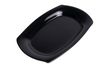Dĩa Melamine Hột Xoài Cạnh Màu Đen Fataco - 4 Size