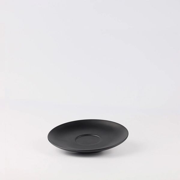 Dĩa Melamine Lót Chén PV178 Đen Nhám Superware - 15 x 15 x 2cm