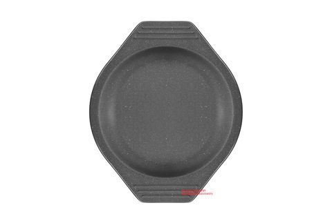 Dĩa Melamine Lót Nồi Granite Dark Grey Superware - 2 Size