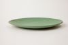 Dĩa Melamine Oval Cạn Nhám Xanh Lá - 3 Size