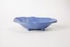 Dĩa Melamine Oval Có Chân DOV106N Nhám Xanh Dương - 16,8 x 10,3 x 4,2cm