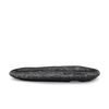 Dĩa Melamine Oval Dầy Vân Đá Đen - 3 Size