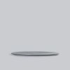 Dĩa Oval Gân Granite Dark Grey