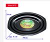 Dĩa Inox Oval Phủ Men Chống Dính - 3 Size