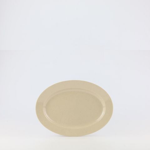 Dĩa Melamine Oval Stone Superware - 7 Size