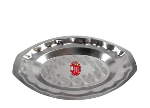 Dĩa Inox 430 Oval Sâu - 3 Size