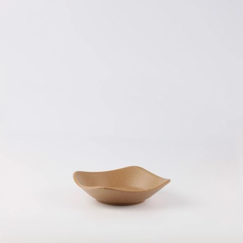 Dĩa Melamine Sâu Nhám Clay Dark Brown Superware - 2 Size