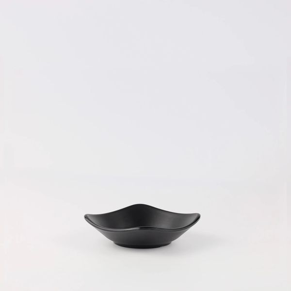 Dĩa Melamine Sâu Nhám Đen Nhám Superware - 2 Size