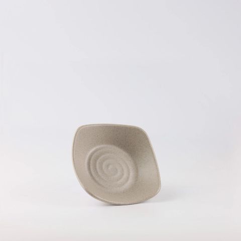 Dĩa Melamine Sâu Cạnh Tròn Light Brown Superware - 2 Size