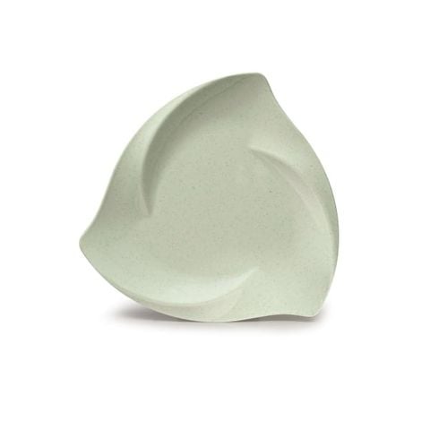 Dĩa Melamine Tam Giác Cát Xanh - 3 Size