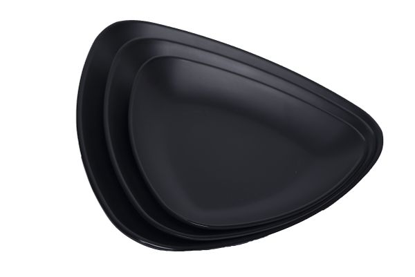 Dĩa Tam Giác Đen Nhám Fataco