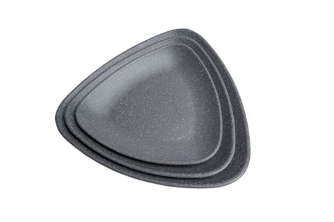 Dĩa Tam Giác Nhám Xám