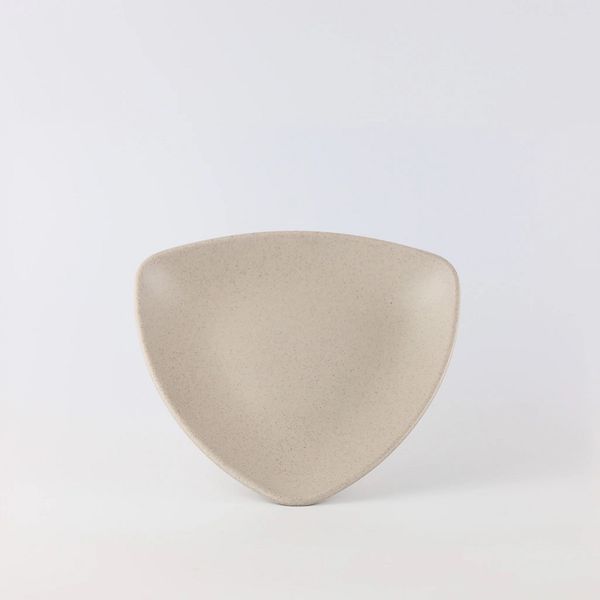 Dĩa Melamine Tam Giác PV160 Light Brown Superware - 20,5 x 20,5 x 3,5cm