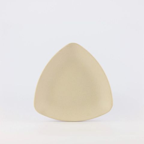 Dĩa Melamine Tam Giác PV160 Stone Nhám Superware - 20,5 x 20,5 x 3,5cm