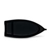 Dĩa Melamine Thuyền Đen Nhám Fataco - 26,0 x 11,5 x 2,5cm