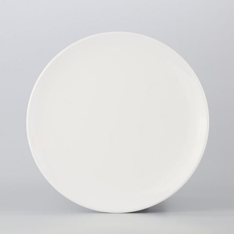 Dĩa Melamine Tròn Ảo Màu Trắng Superware - 6 Size