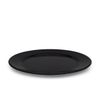 Dĩa Melamine Tròn Cạn Lớn Màu Đen Fataco - 2 Size