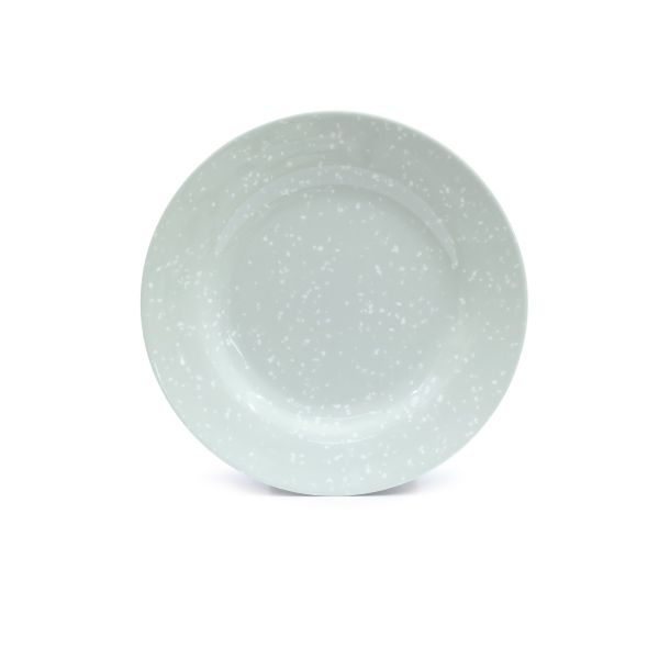 Dĩa Melamine Tròn Cạn Vân Đá Ngọc - 5 Size