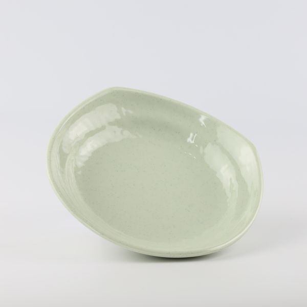 Dĩa Melamine Tròn Cạnh Vuông GreenStone Superware - 2 Size