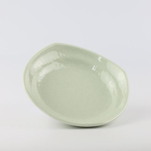 Dĩa Melamine Tròn Cạnh Vuông GreenStone Superware - 2 Size