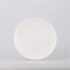 Dĩa Melamine Tròn Có Vân Màu Trắng Superware - 5 Size