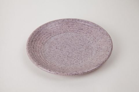 Dĩa Melamine Tròn Gân Nhám Màu Môn - 5 Size