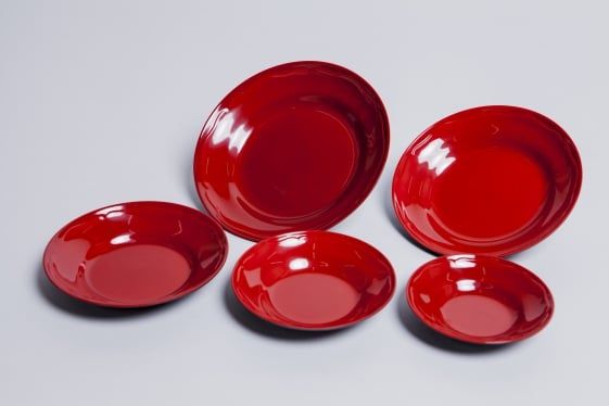 Dĩa Melamine Tròn 8 Sâu 2 Lớp DBN8 Fataco - 20,2 x 3,4cm