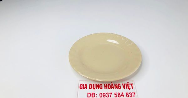 Dĩa Melamine Cạn Xoắn 6 A606 Nâu Đá VCP - 15,1 x 1,5 x 15,1cm