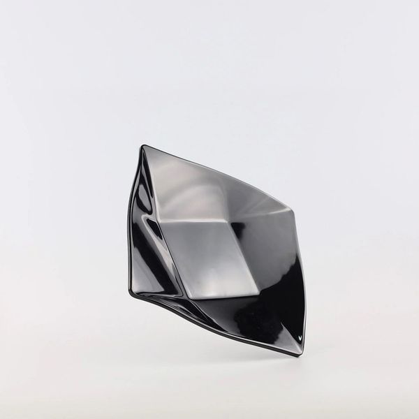 Dĩa Melamine Vuông Kim Cương PV062 Màu Đen Superware - 17 x 17 x 2,7cm