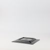 Dĩa Melamine Vuông Màu Đen Superware - 4 Size