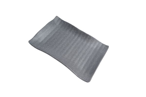 Dĩa Melamine DCN 47N Nhám Xám Fataco - 19,0 x 13,0 x 2,3cm