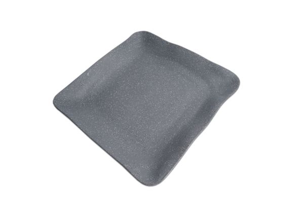 Dĩa Melamine DV 119N Nhám Xám Fataco - 23,8 x 23,8 x 2,9cm